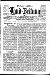 Österreichische Land-Zeitung