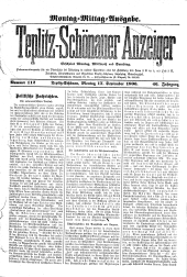 Teplitz-Schönauer Anzeiger