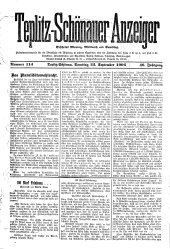 Teplitz-Schönauer Anzeiger