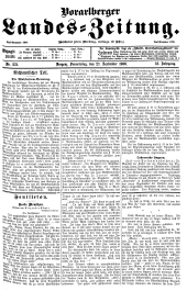 Vorarlberger Landes-Zeitung