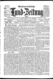 Österreichische Land-Zeitung