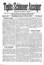 Teplitz-Schönauer Anzeiger