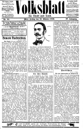 Volksblatt für Stadt und Land