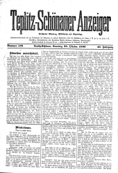 Teplitz-Schönauer Anzeiger