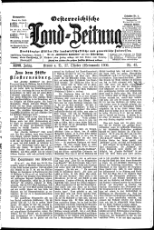 Österreichische Land-Zeitung