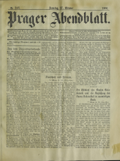 Prager Abendblatt