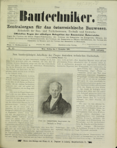 Der Bautechniker