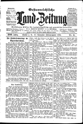 Österreichische Land-Zeitung