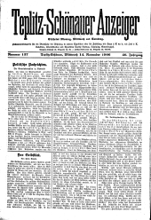 Teplitz-Schönauer Anzeiger