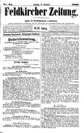 Feldkircher Zeitung