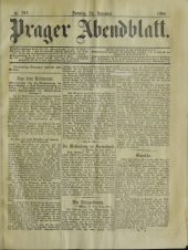 Prager Abendblatt