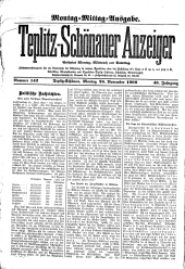 Teplitz-Schönauer Anzeiger