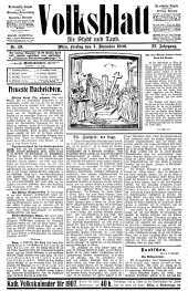 Volksblatt für Stadt und Land