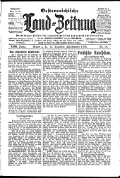 Österreichische Land-Zeitung