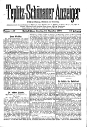 Teplitz-Schönauer Anzeiger