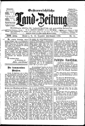 Österreichische Land-Zeitung