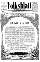 Volksblatt für Stadt und Land