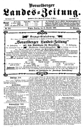 Vorarlberger Landes-Zeitung