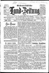 Österreichische Land-Zeitung