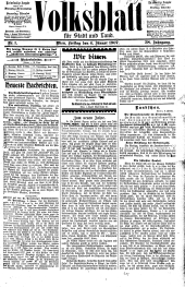 Volksblatt für Stadt und Land