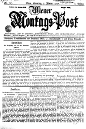Wiener Montags-Post