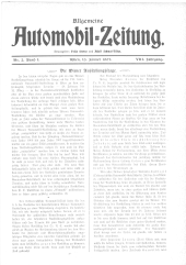 Allgemeine Automobil-Zeitung