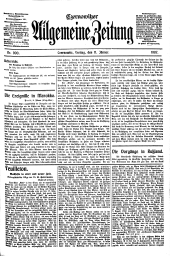 Czernowitzer Allgemeine Zeitung