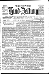 Österreichische Land-Zeitung