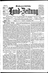 Österreichische Land-Zeitung