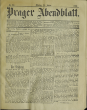 Prager Abendblatt