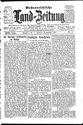 Österreichische Land-Zeitung