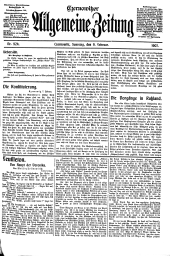 Czernowitzer Allgemeine Zeitung