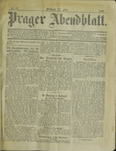 Prager Abendblatt