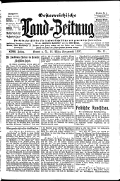 Österreichische Land-Zeitung