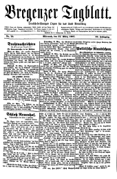 Bregenzer/Vorarlberger Tagblatt