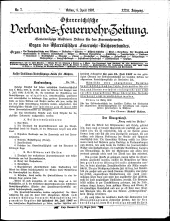 Österreichische Verbands-Feuerwehr-Zeitung