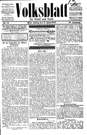 Volksblatt für Stadt und Land