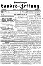 Vorarlberger Landes-Zeitung