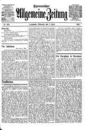 Czernowitzer Allgemeine Zeitung