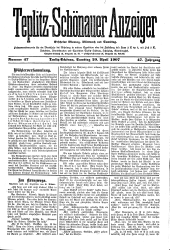 Teplitz-Schönauer Anzeiger