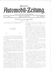 Allgemeine Automobil-Zeitung