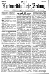 Wiener Landwirtschaftliche Zeitung
