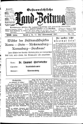 Österreichische Land-Zeitung