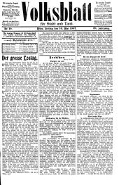 Volksblatt für Stadt und Land