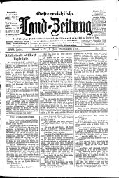 Österreichische Land-Zeitung