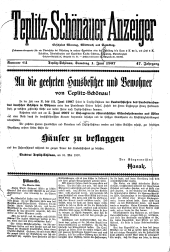 Teplitz-Schönauer Anzeiger