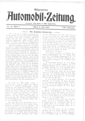 Allgemeine Automobil-Zeitung