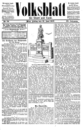 Volksblatt für Stadt und Land