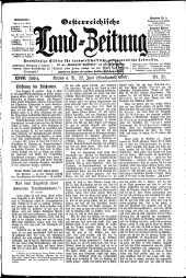 Österreichische Land-Zeitung