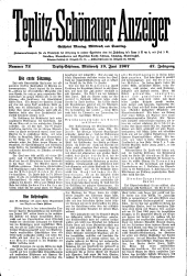 Teplitz-Schönauer Anzeiger